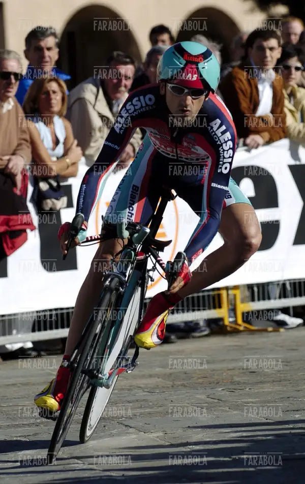 Andrea Noè, cronoprologo del Giro d'Italia, Genova, 2004