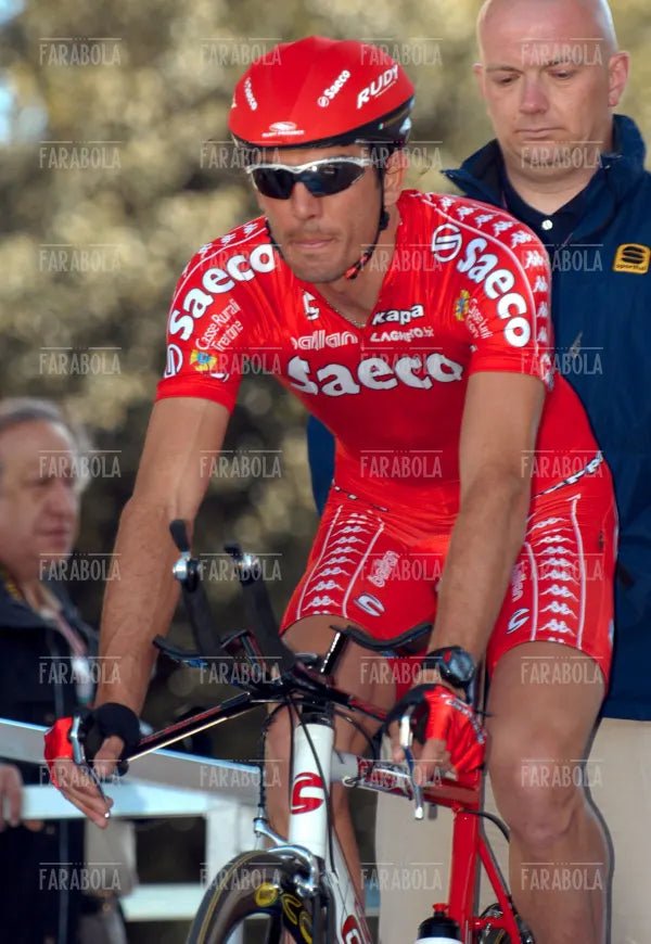 Paolo Fornaciari, cronoprologo del Giro d'Italia, Genova, 2004