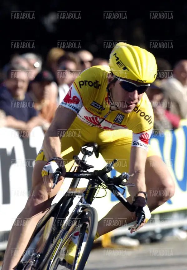 Carlos Dominguez, cronoprologo del Giro d'Italia, Genova, 2004