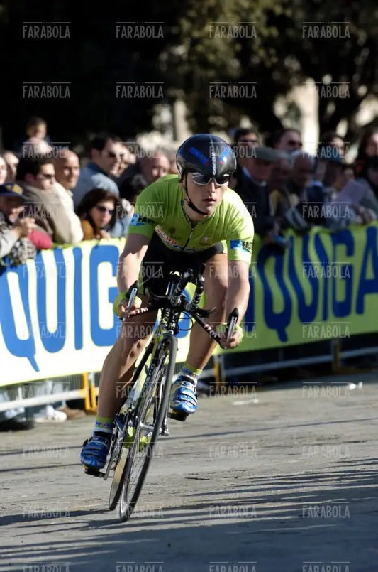 Dean Podgornik, cronoprologo del Giro d'Italia, Genova, 2004