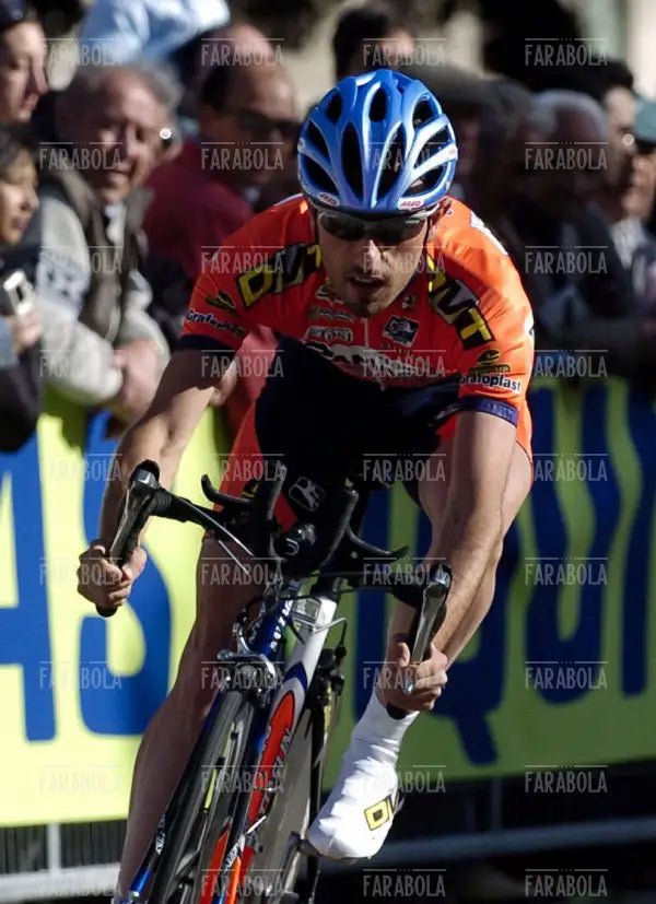 Giuliano Figueras, cronoprologo del Giro d'Italia, Genova, 2004