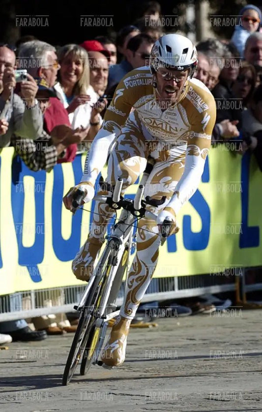 Mario Cipollini, cronoprologo del Giro d'Italia, Genova, 2004