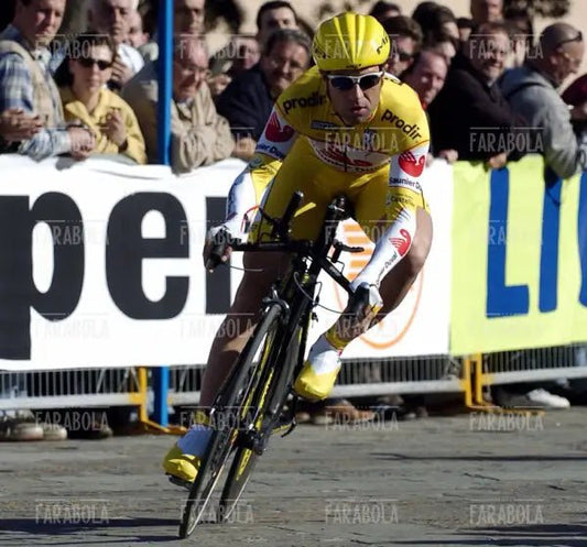 Massimo Strazzer, cronoprologo del Giro d'Italia, Genova, 2004