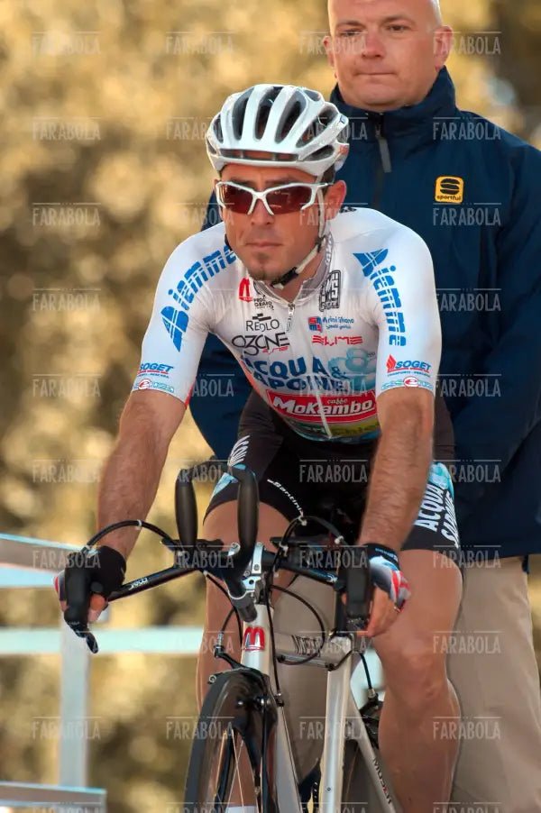 Andrea Ferrigato, cronoprologo del Giro d'Italia, Genova, 2004