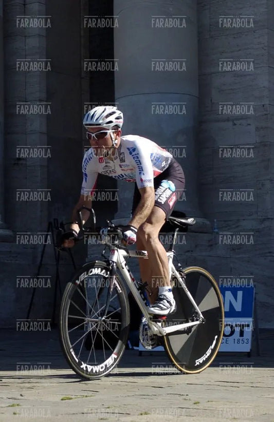 Andrea Ferrigato, cronoprologo del Giro d'Italia, Genova, 2004
