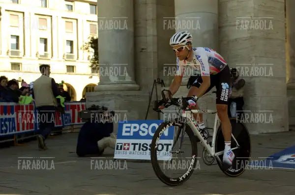 Bo Hamburger, cronoprologo del Giro d'Italia, Genova, 2004