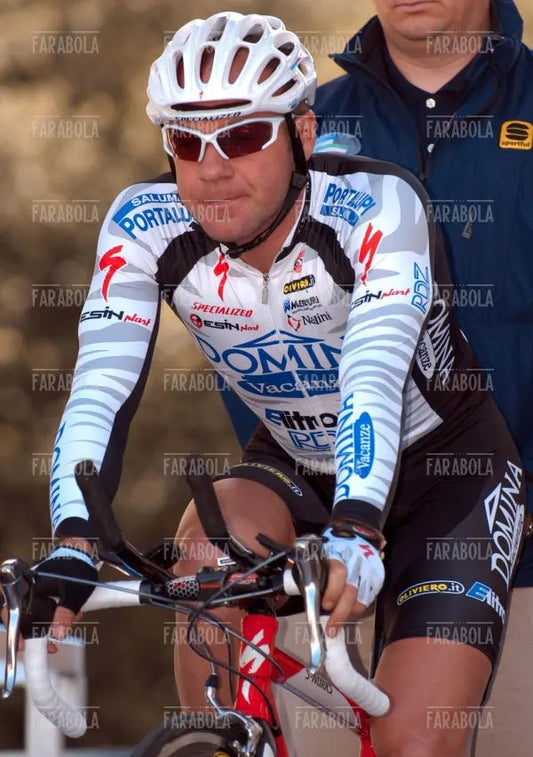 Giovanni Lombardi, cronoprologo del Giro d'Italia, Genova, 2004