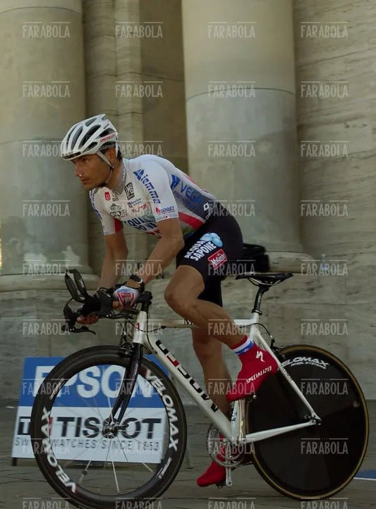 Fred Rodriguez, cronoprologo del Giro d'Italia, Genova, 2004
