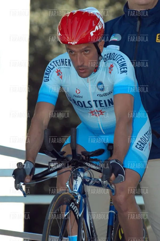 Gianni Faresin, cronoprologo del Giro d'Italia, Genova, 2004