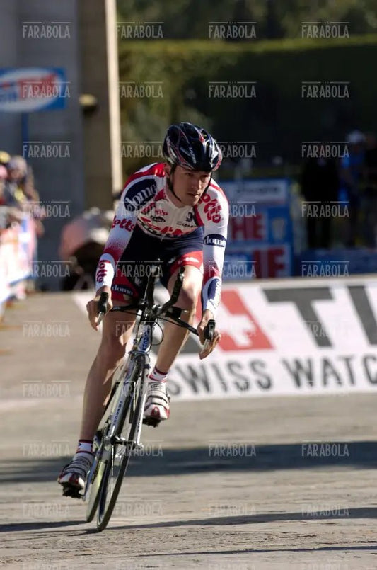 Ief Verbrugghe, cronoprologo del Giro d'Italia, Genova, 2004