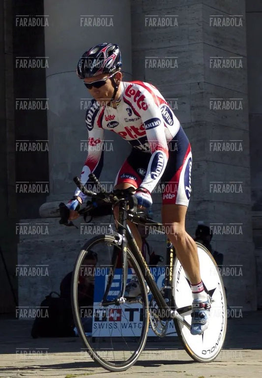Robbie McEwen, cronoprologo del Giro d'Italia, Genova, 2004