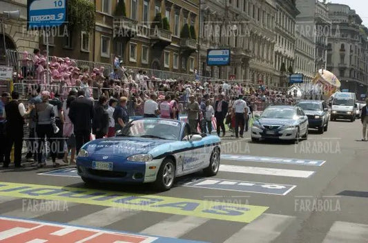 La carovana del Giro d'Italia, Milano, 2004