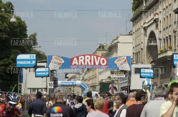 L'arrivo del Giro d'Italia, Milano, 2004