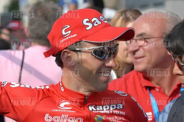 Gilberto Simoni, Kapitän des Teams Saeco, Zielankunft des Giro d'Italia, Mailand, 2004