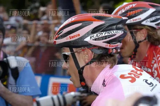 Damiano Cunego vincitore del Giro d'Italia, Milano, 2004