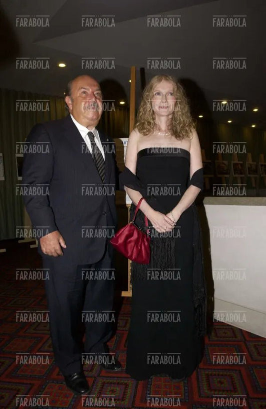 Lino Banfi e Mia Farrow, Mostra del Cinema di Venezia, 2004