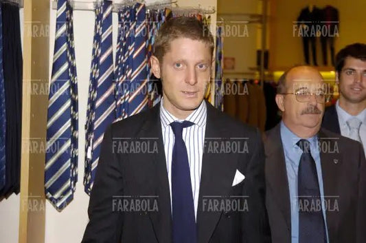 Lapo Elkann presenta la nuova Panda 4x4 allo Spazio Fiat della Rinascente, Milano, 2004