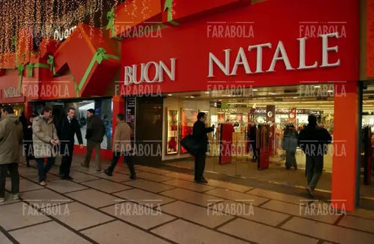 Addobbi di Natale della Rinascente, Milano, 2004