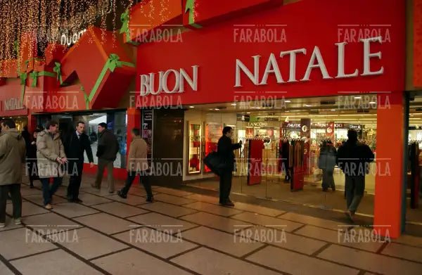 Addobbi di Natale della Rinascente, Milano, 2004