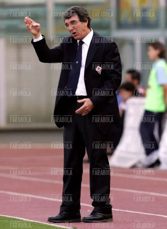 Dino Zoff allenatore della Fiorentina, Lazio-Fiorentina, Stadio Olimpico, Roma, 2005