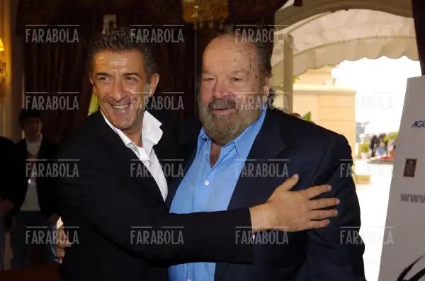 Ezio Greggio e Bud Spencer, Festival della Commedia, Montecarlo, 2005