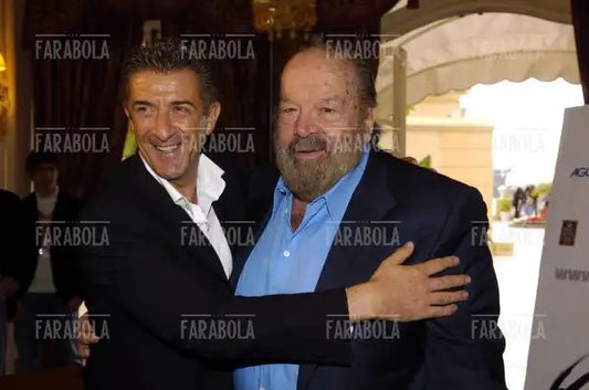 Ezio Greggio e Bud Spencer, Festival della Commedia, Montecarlo, 2005