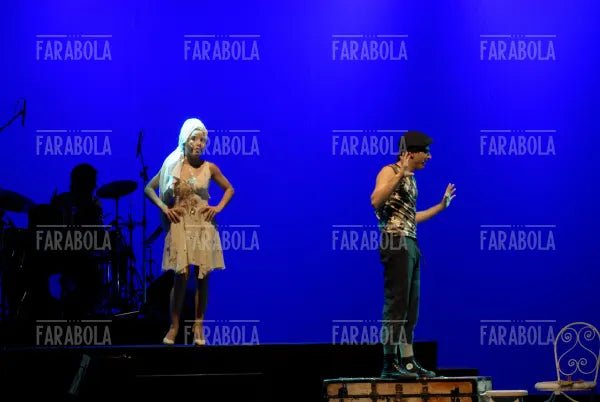 Diego Reinhold e Ivana Rossi, musical Mina... che cosa sei, Teatro Smeraldo, Milano, 2006