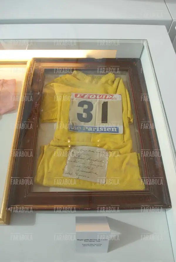 La maglia gialla di Gino Bartali, Museo del Ciclismo del Ghisallo, Magreglio, 2006