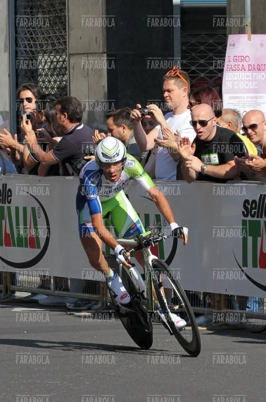 Vincenzo Nibali alla cronometro, Giro d'Italia, Milano, 2011