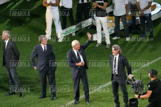 Tacconi, Zoff, Lippi e Torricelli, inaugurazione dello Juventus Stadium, Torino, 2011