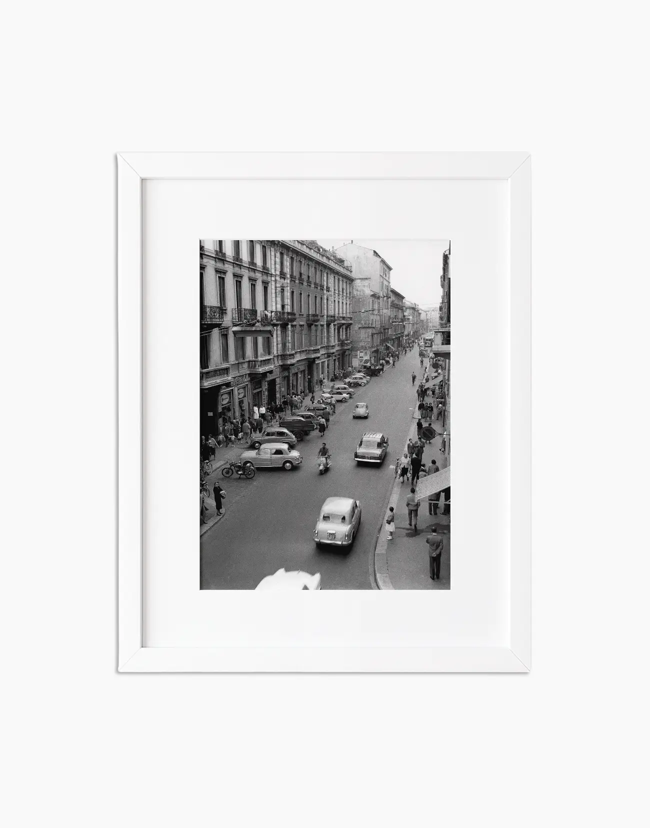 Via Paolo Sarpi, Milano 1958