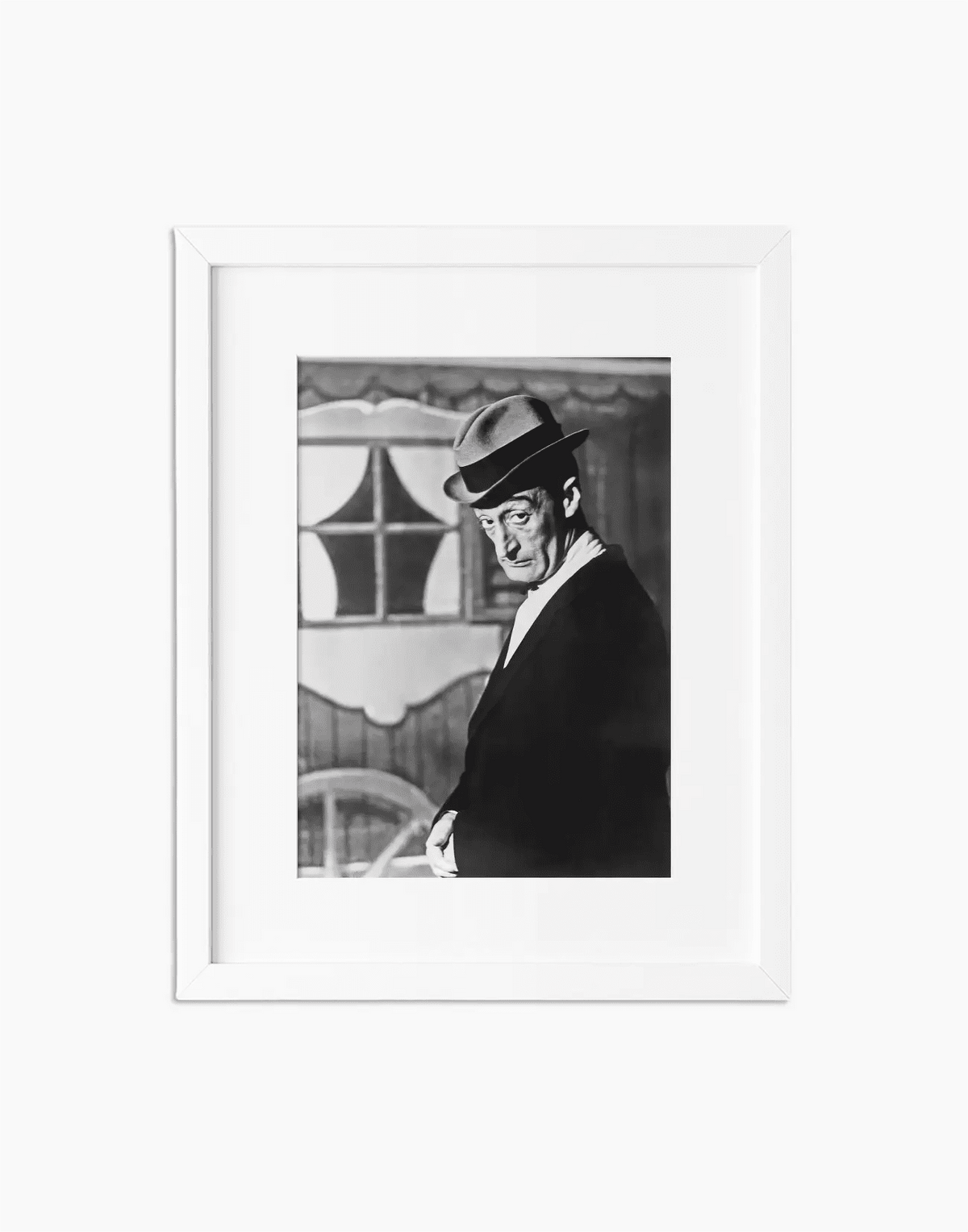 Totò, 1939 — stampa fine art con cornice bianca