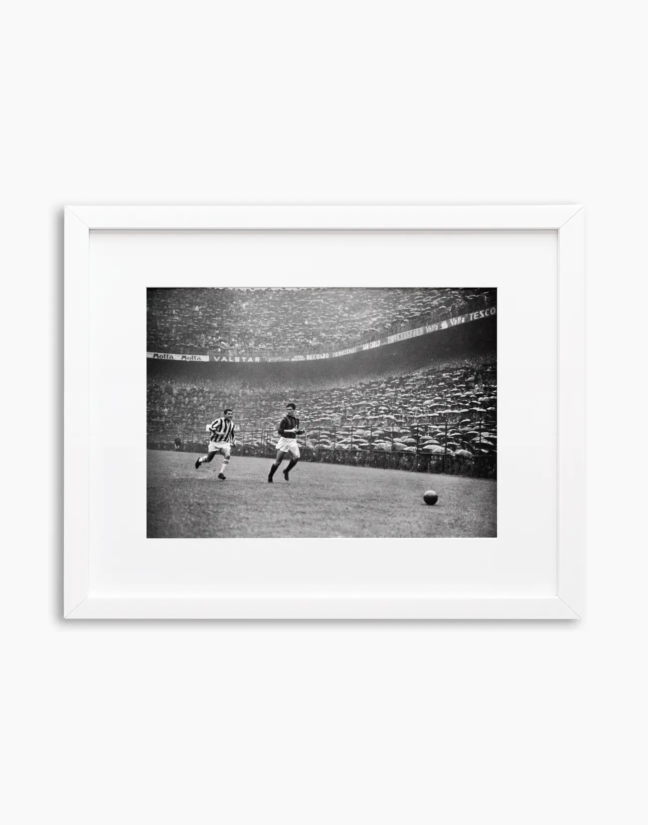 Maldini e Stivanello, Milan-Juventus 1957