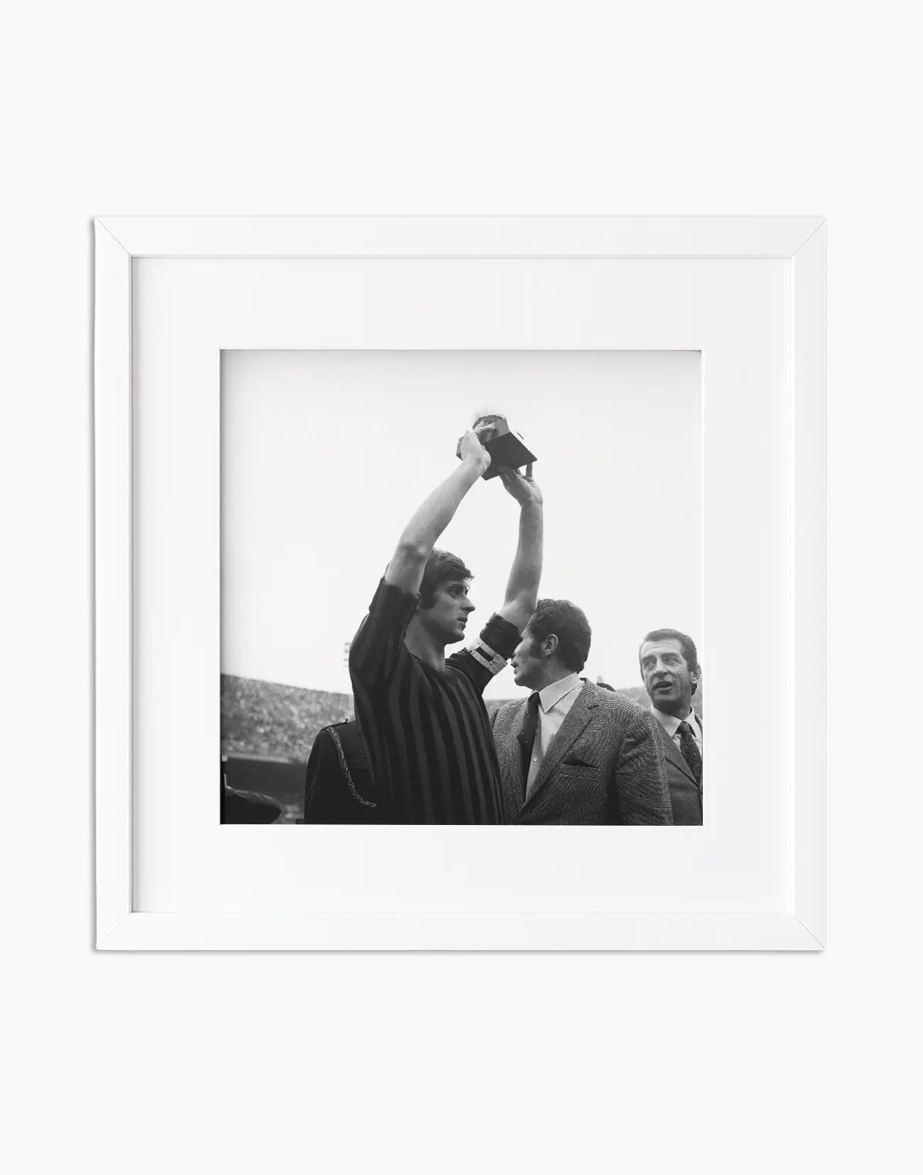 Gianni Rivera con il Pallone d'Oro, 1970