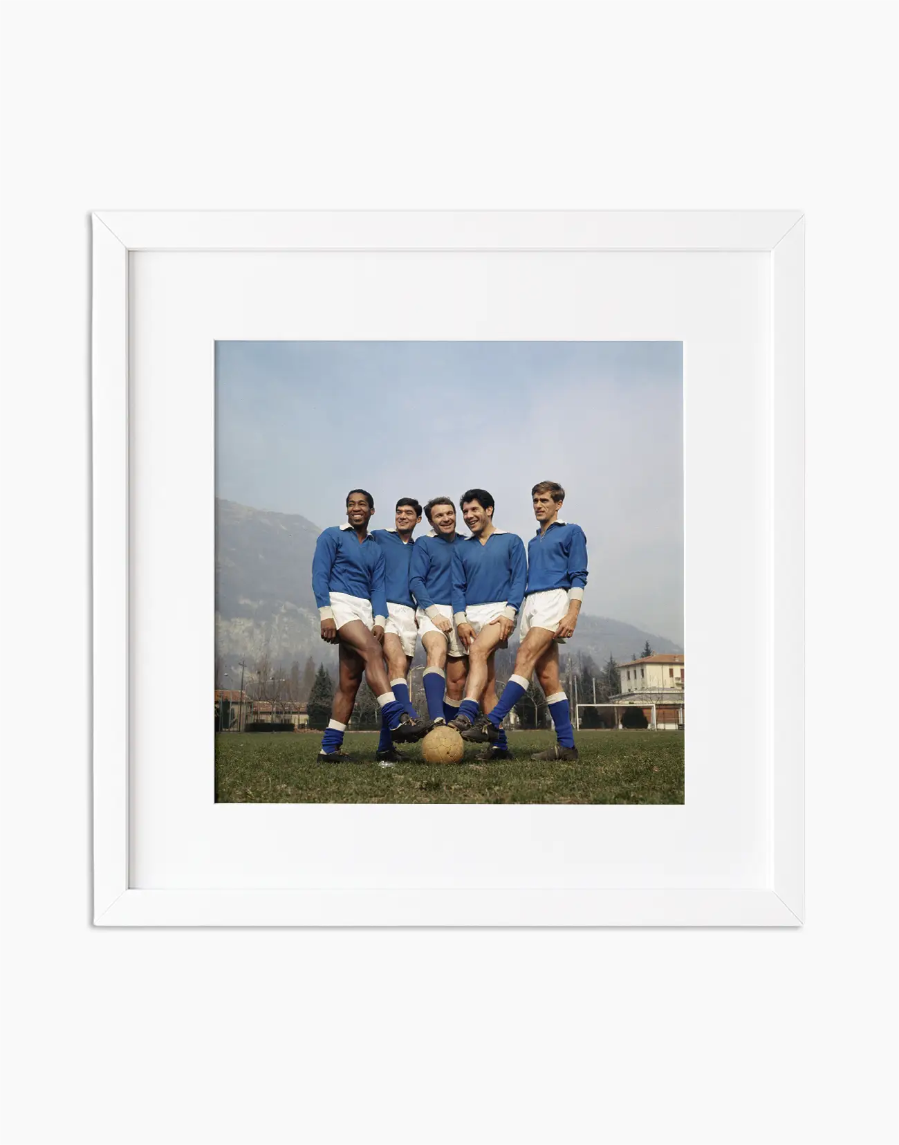Cané, Juliano, Altafini, Sivori e Postiglione, Napoli 1966