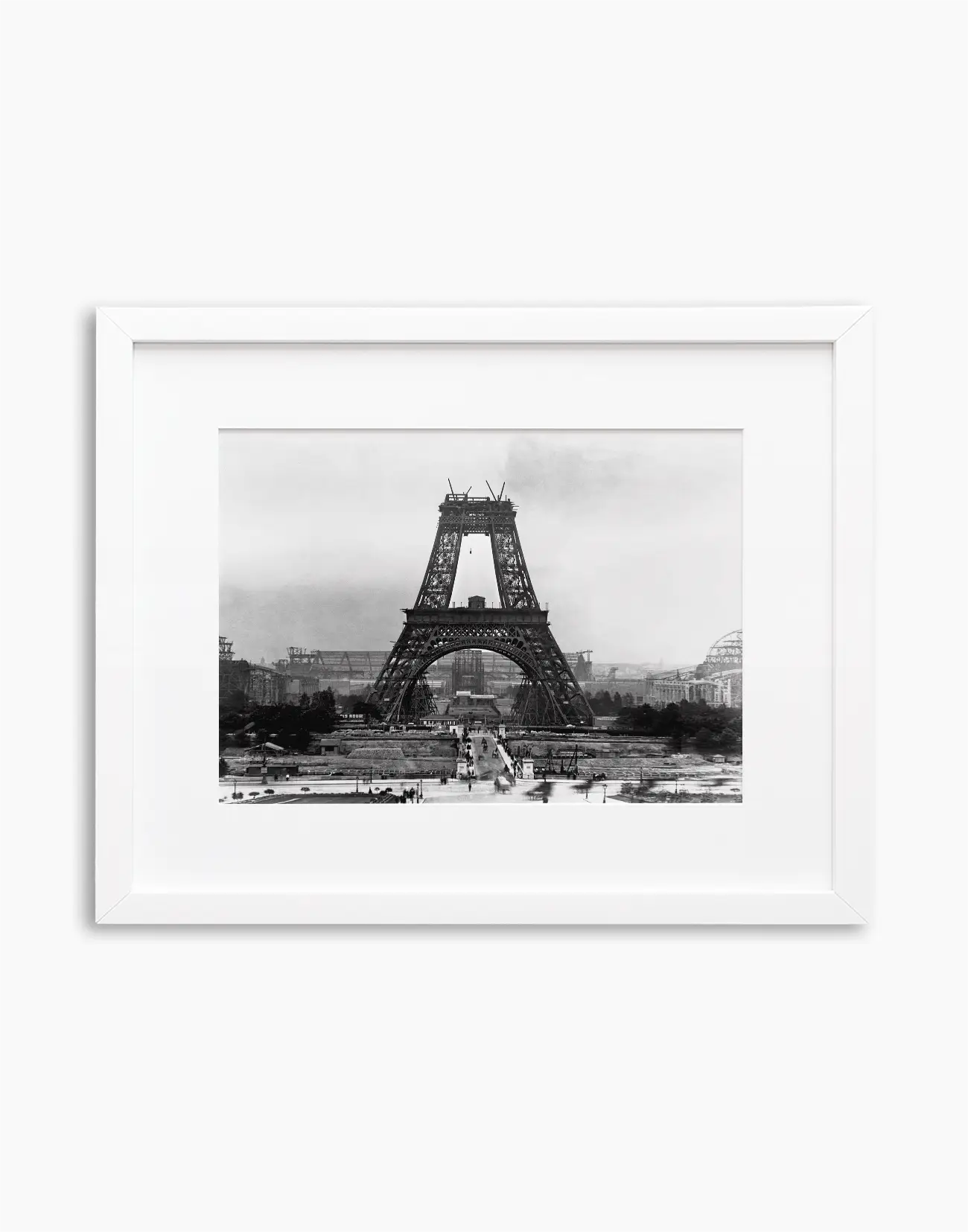 Torre Eiffel in costruzione, Parigi 1888