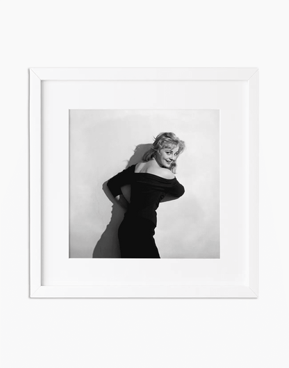 Virna Lisi, 1956 — stampa fine art con cornice bianca