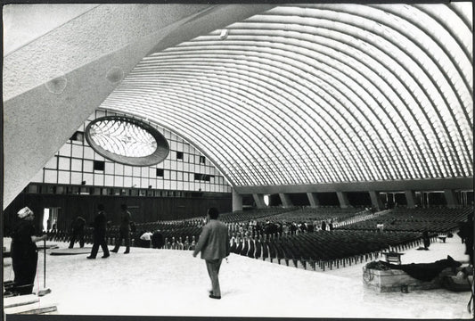 Foto vintage Religione Vaticano Sala Udienze 1971 Ft 4875 - Stampa 20x30 cm