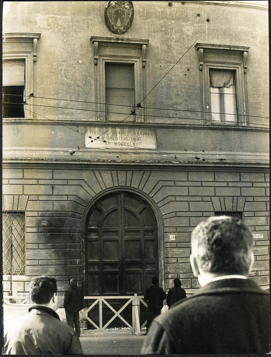 Foto vintage Religione Attentato in Vaticano 1965 Ft 4903 - Stampa 24x18 cm