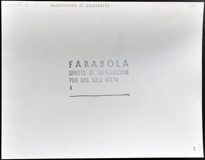 Accordatore di pianoforte anni 60 Ft 2827 - Stampa 21x27 cm - Farabola Stampa ai sali d'argento