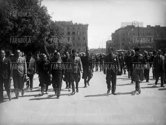 Achille Starace a Roma, 1933 - Farabola Immagine digitale