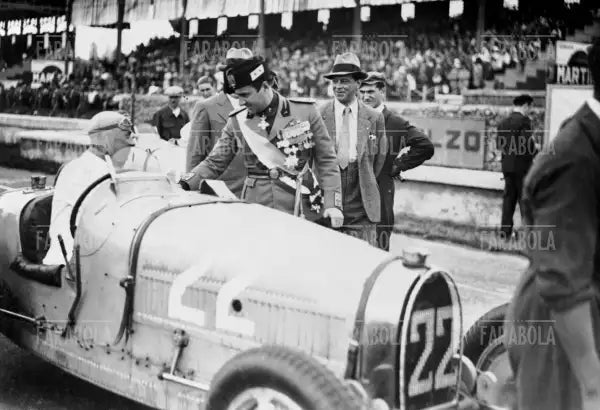 Achille Varzi e Starace, Gp di Tripoli, 1934 - Farabola Immagine digitale