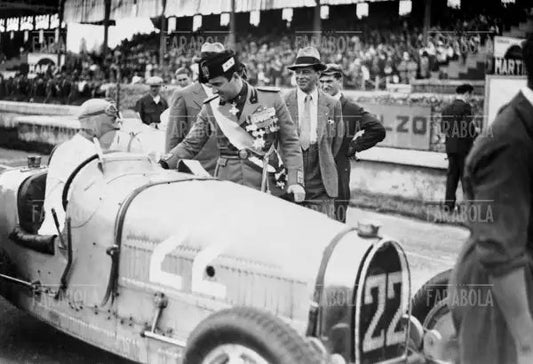 Achille Varzi e Starace, Gp di Tripoli, 1934 - Farabola Immagine digitale
