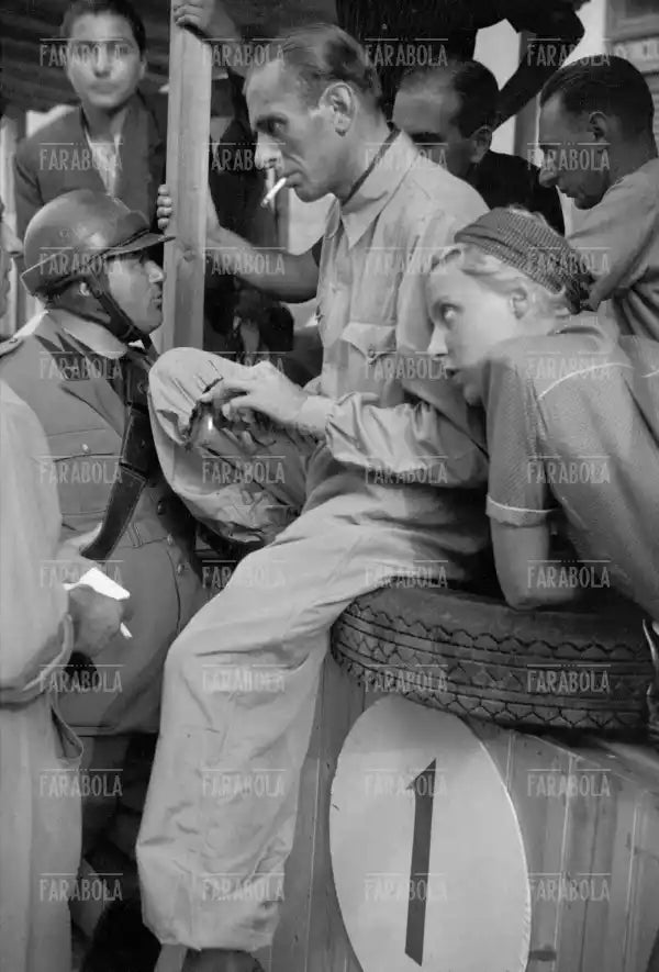 Achille Varzi sul circuito di Sanremo, 1937 - Farabola Immagine digitale