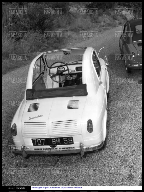 ACMA Vespa 400, Monte Carlo, 1957 - Farabola Immagine digitale