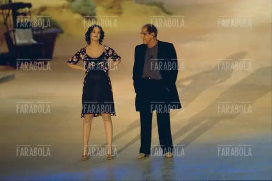 Adriano Celentano e Asia Argento, 125 Milioni di Caz....te, 2001 - Farabola Immagine digitale