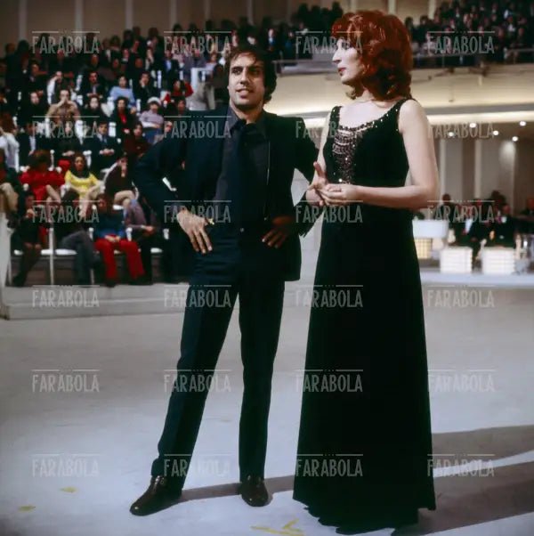 Adriano Celentano e Mina, Teatro 10, 1972 - Farabola Immagine digitale
