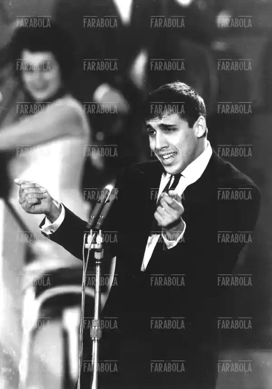 Adriano Celentano, Festival di Sanremo, 1961 - Farabola Immagine digitale