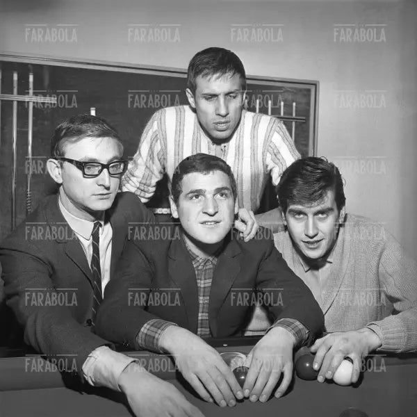 Adriano Celentano, Ico Cerutti, Gino Santercole e Lorenzo Pilat, 1966 - Farabola Immagine digitale