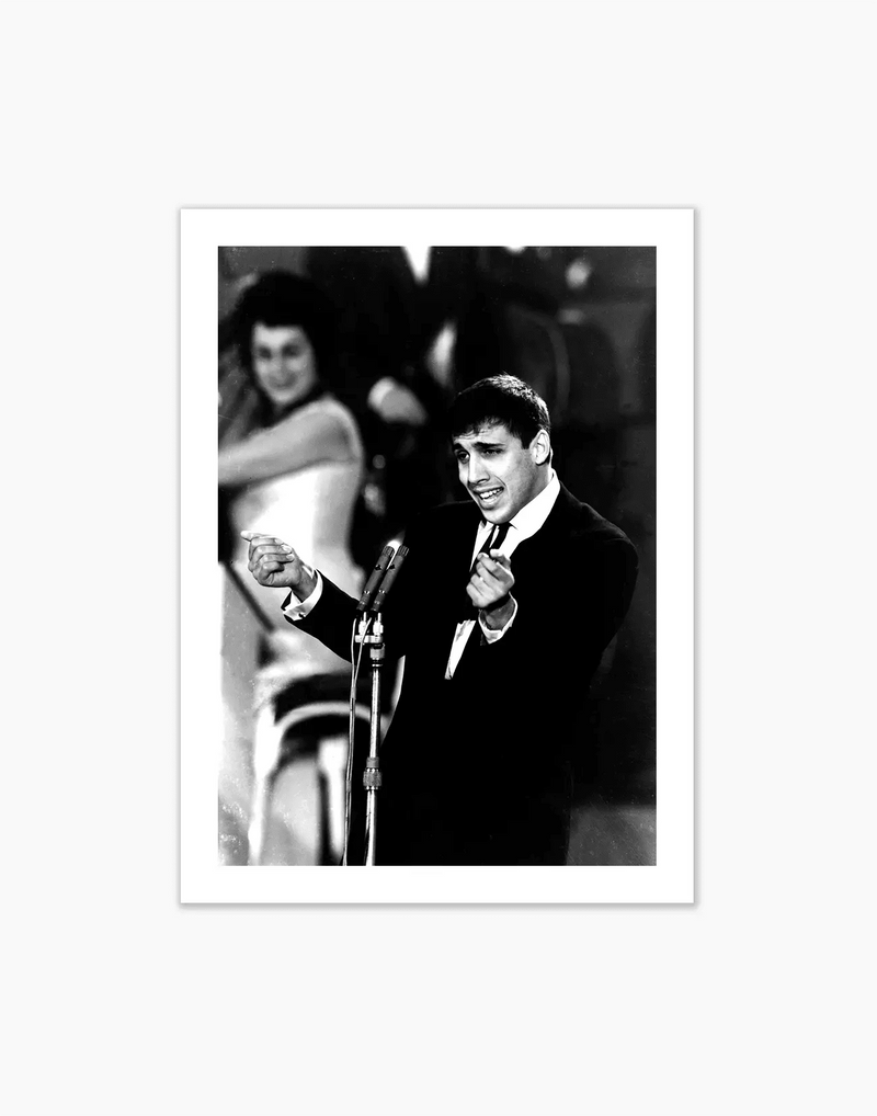 Adriano Celentano, Sanremo 1961 - Farabola WhiteWall App Product